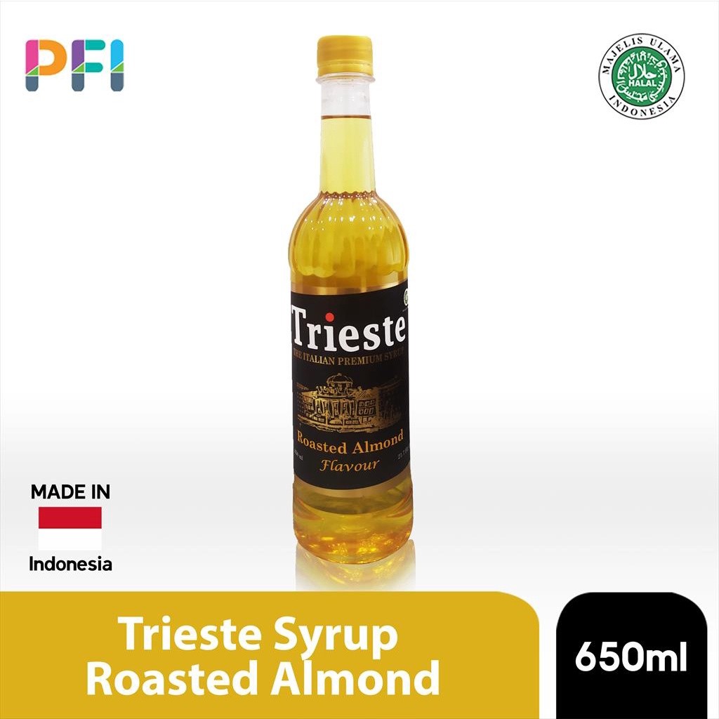 

Syrup Trieste Roasted Almond Flavour 650ml Sirup Almond