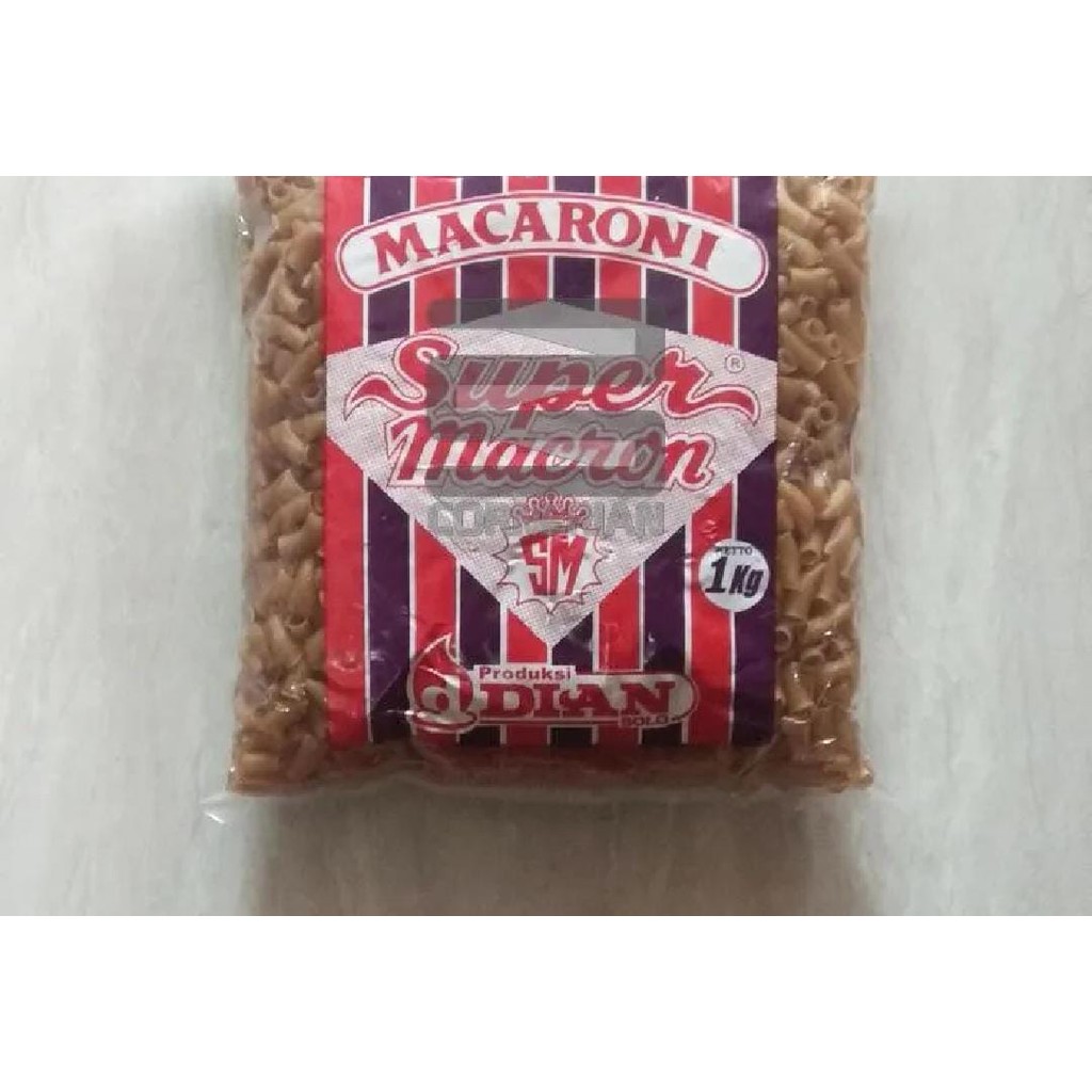 

MAKRONI MEKAR MENTAH BUKAN BANTET CAP SUPER MACRON 1 KG