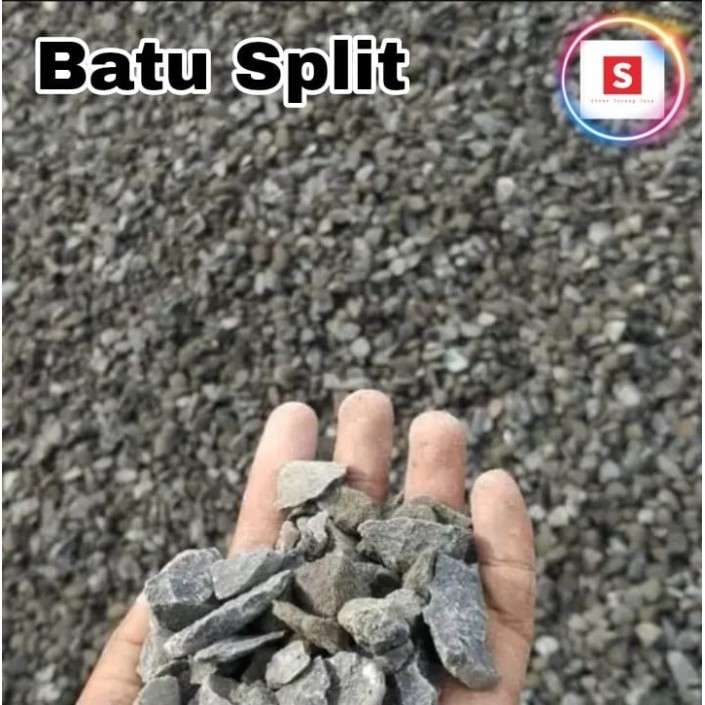 AU Batu Split Cor / Koral / Kerikil ( Kijang Carry Kol ) MURAH - 1/4 mobil