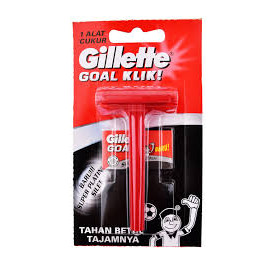 Alat Cukur  Gillette Goal Klik bisa isi ulang silet goal 2 Pcs