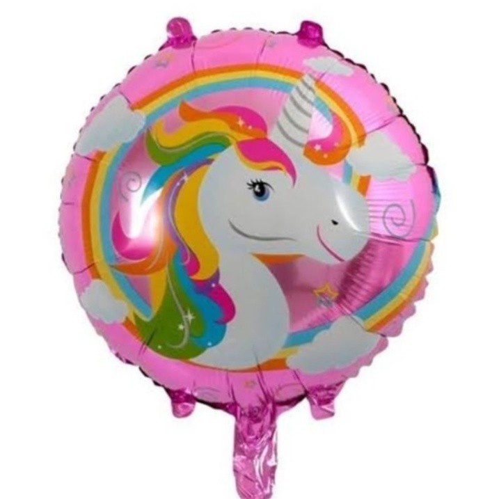 KKL balon foil unicorn bulat