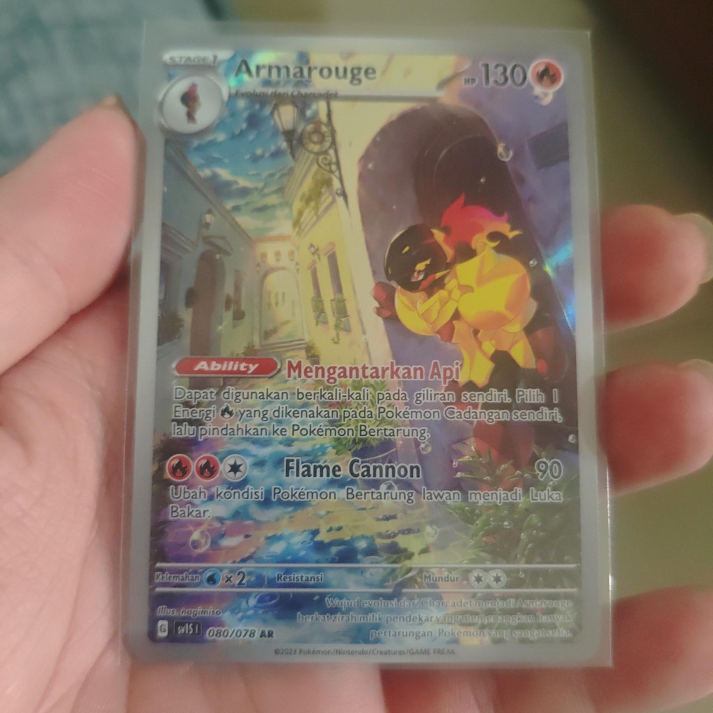 armarouge sv1s AR 080/078 TCG pokemon