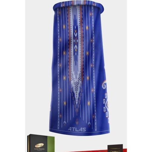 sarung atlas BHS motif premium 920 ukuran dewasa - Biru