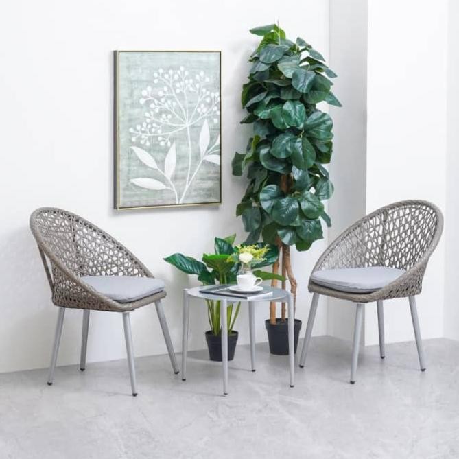 Meja Kursi Teras Minimalis INFORMA Kursi Lounge Meja Tamu Teras