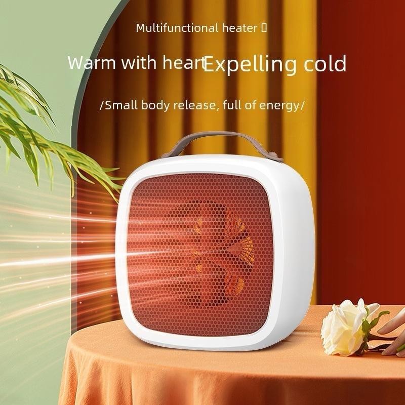 Penghangat Ruangan Estetik dengan Kipas Pendorong Hangat Merata Desain Minimalis Heater
