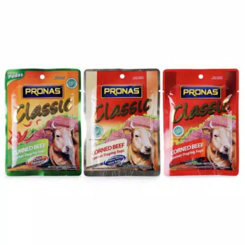 

pronas corned beef sachet 50 gram - ARM