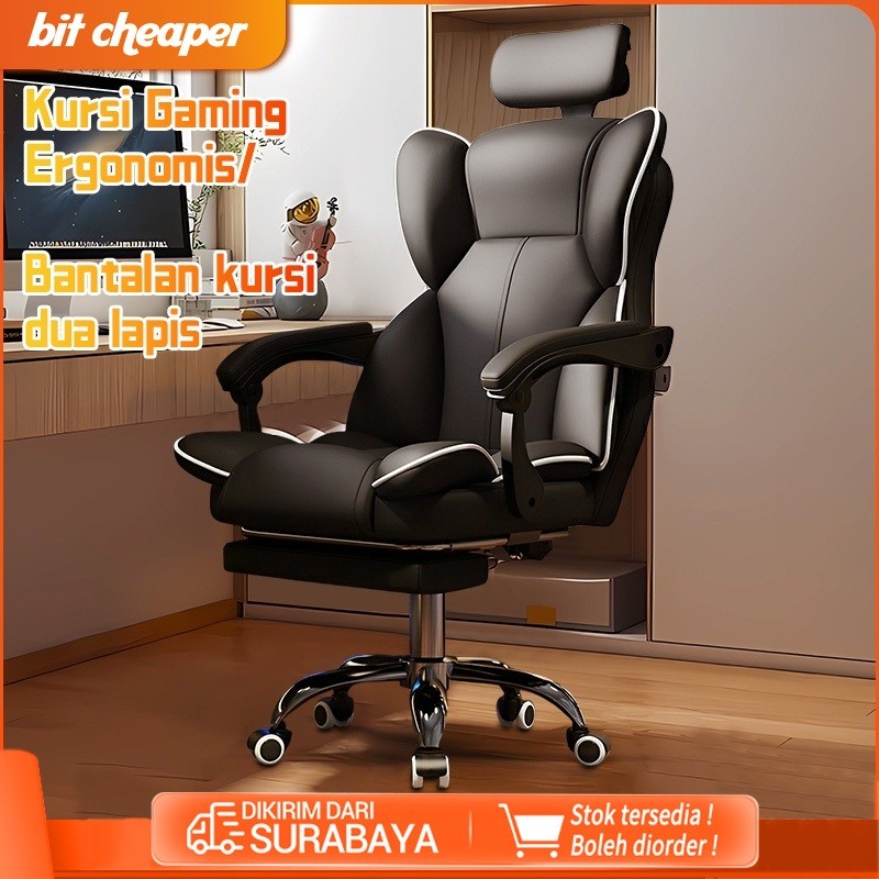 Kursi ergonomis/kursi game santai/kursi game/kursi kantor/kursi komputer/kursi kantor rumahCO