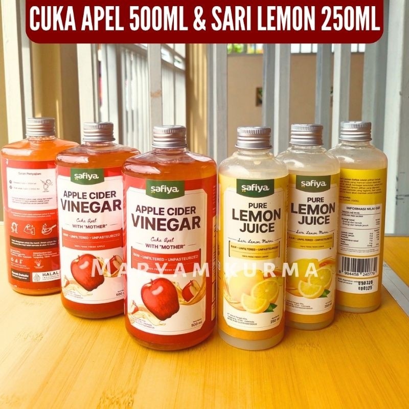 

CUKA APEL | SARI LEMON | APPLE CIDER VINEGAR BUNDLING MEDAN