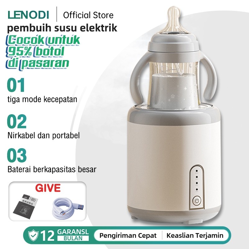 Lenodi Pengocok Susu Elektrik, Pengaduk Susu Otomatis, Pengocok Bayi, Artefak Susu Bubuk