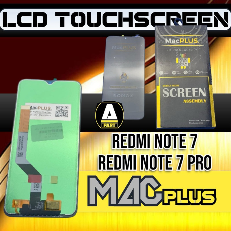 LCD TOUCHSCREEN REDMI NOTE 7 / REDMI NOTE 7 PRO MACPLUS