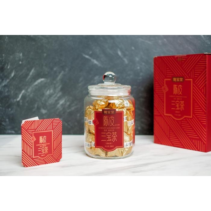 

Chen Pi San Bao Cha | Three Treasure Tea | Special Chinese White Tea