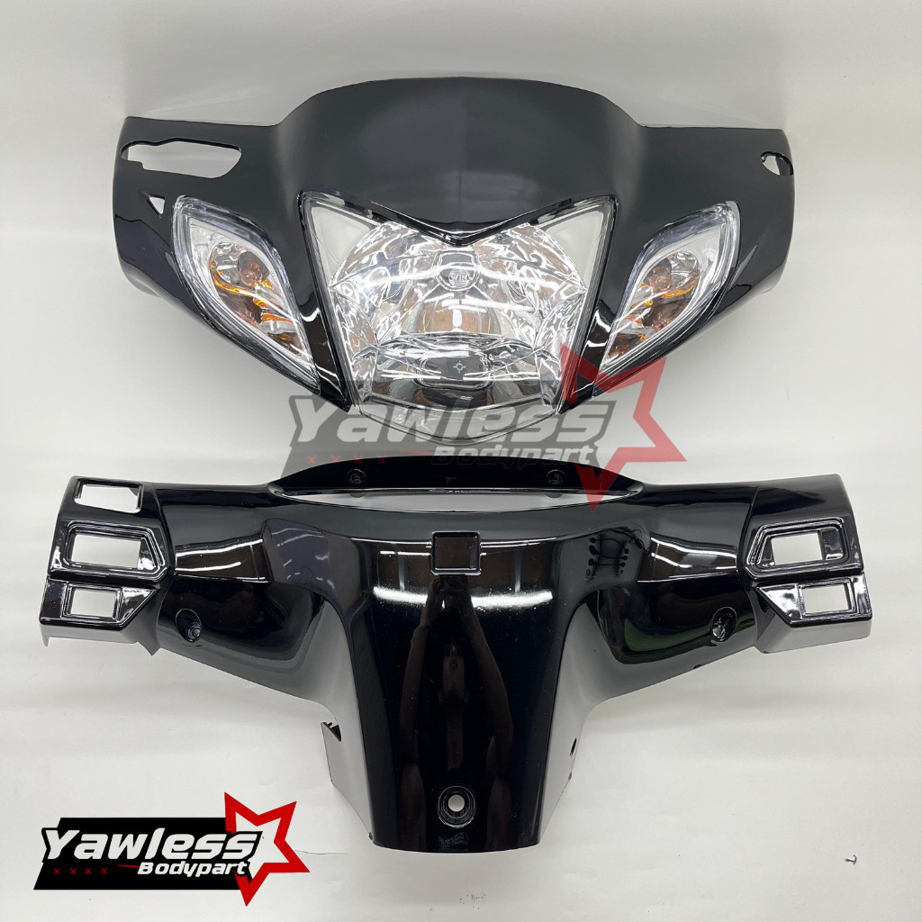 TERMURAH Batok kepala Honda Kharisma 125 D hitam / batok depan belakang reflektor kharisma 125 D Hit