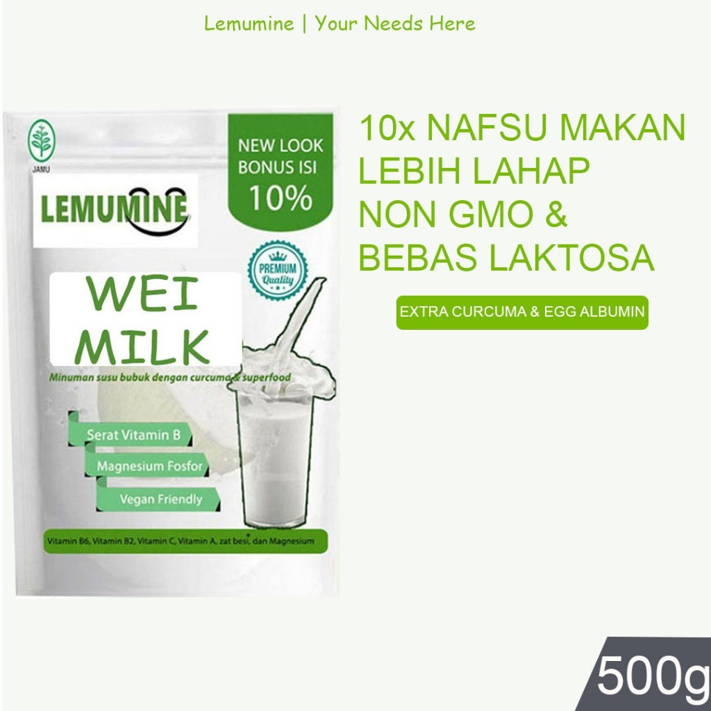 

Susu Penggemuk Badan Dewasa Lemumine (500g)