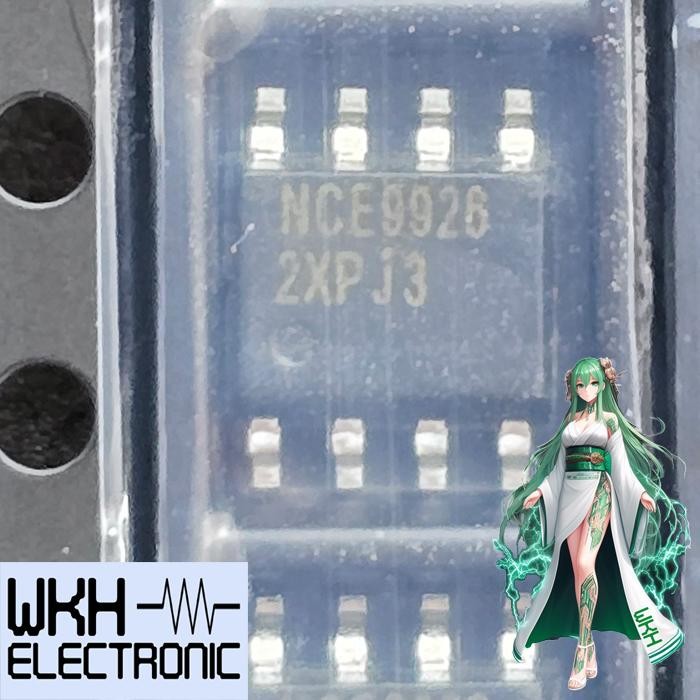 ARC99 NCE9926 NCE 9926 Mosfet N-Ch 20V 6A 1.25W 28mΩ@4.5V,6A 1.2V@250uA 2 N-Channel SOP-8 MOSFETs RO