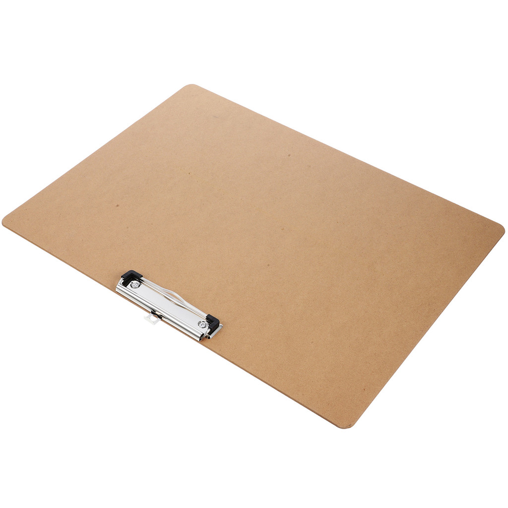 

1PC A3 File Folder Board Wooden Backing Board Plate Writing Plate Document Sorting Folder Writing Clipboard