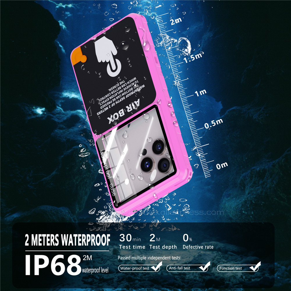 IP68 Waterproof Case for Samsung S10 S20 S21 S22 S23 S24 S25 Ultra A56 A36 A26 A16 A55 A35 A15 A54 A