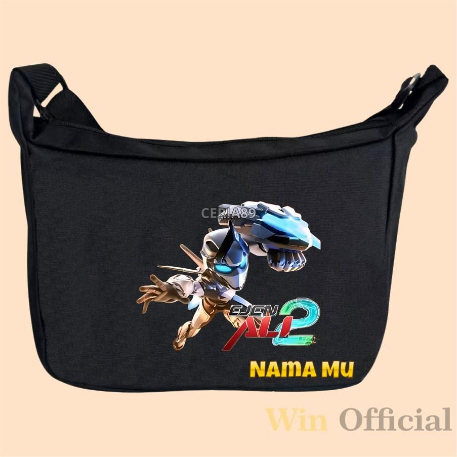 Tas Selempang Anak Karakter Ejen Ali Movie 2 Misi Satria Ejen Ali 2 Tas Slempang Sekolah Anak Tk Sd 