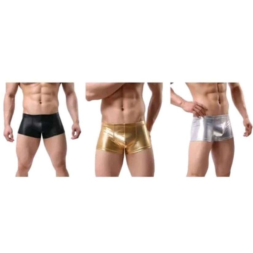 Celana Latex Pria Celana Dalam Sexy Lingerie Cowok