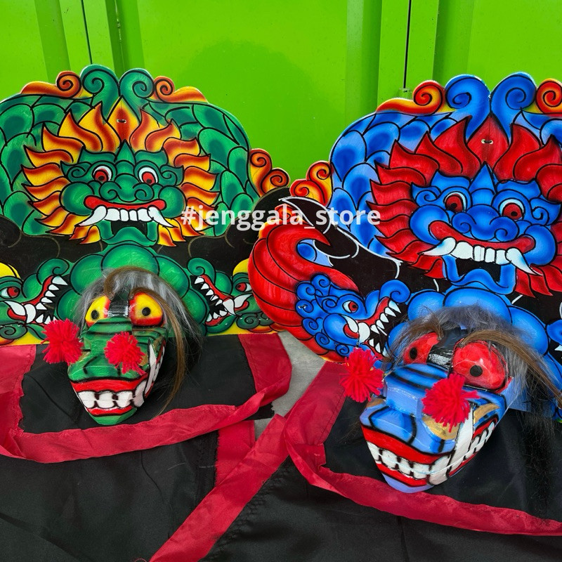 Barongan Anak Premium Berbahan Kayu Waru Free Kemul