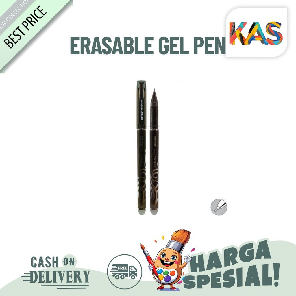 

Pulpen Gel Bisa DIhapus / Eraser GEl-Pen JOYKO GP 279 0.5 mm