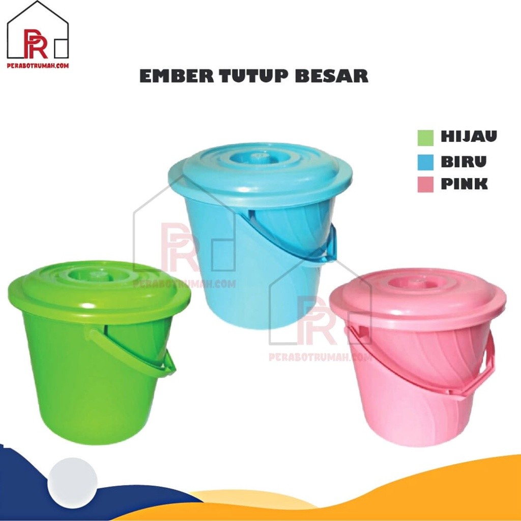 Ember Pastel / Ember Besar / Ember Tutup / Ember Warna Tutup / Ember Tanpa Tutup / EmberCO
