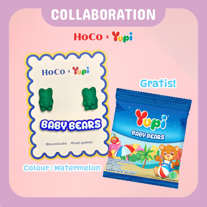 

Yupi X HoCo - Baby Bears PINS