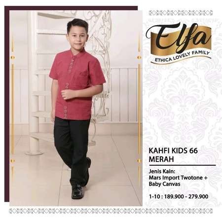 ETHICA KOKO ANAK KAHFI KIDS 66 MERAH