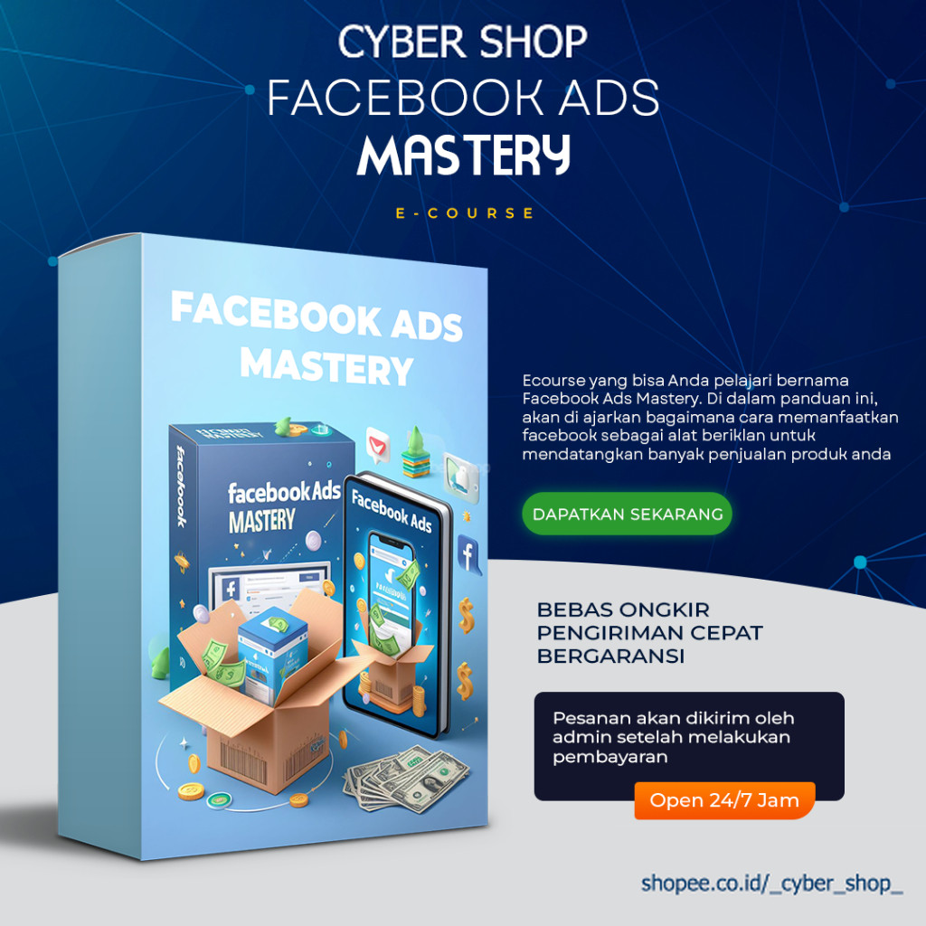 [ECOURSE13] Facebook Ads Mastery - Belajar Ngiklan Di Facebook ADS