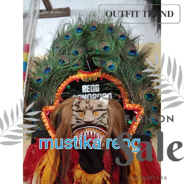 Reog murah /reog mini / reog ponorogo / dadak merak / dadak reog / dadak reog mini