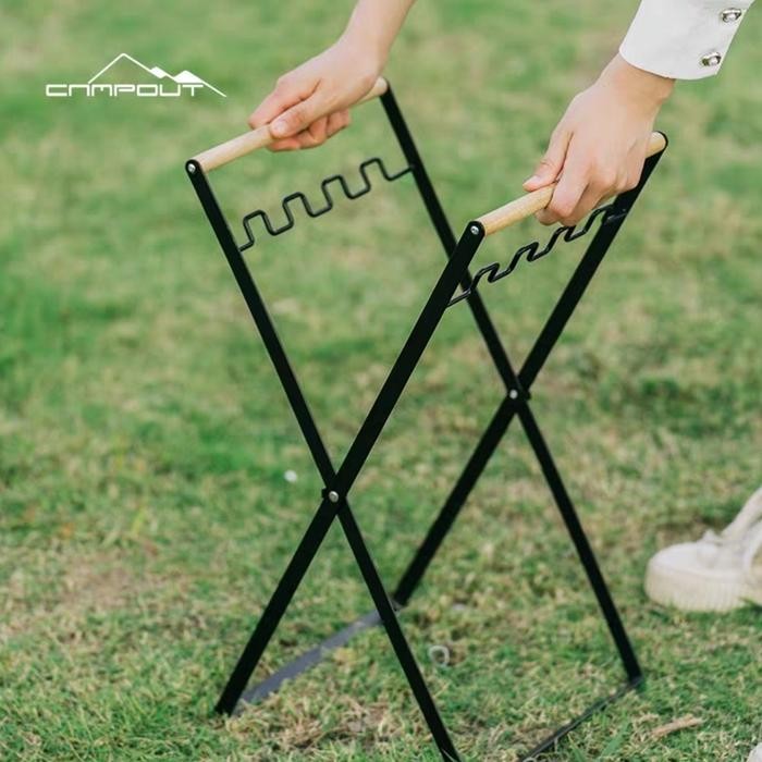 Rak Kantong Tempat Sampah Multifungsi Outdoor Camping - Rak Sampah