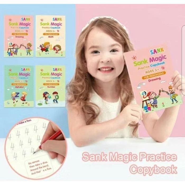 

Smart magic book isi 4 free magic pen | MC