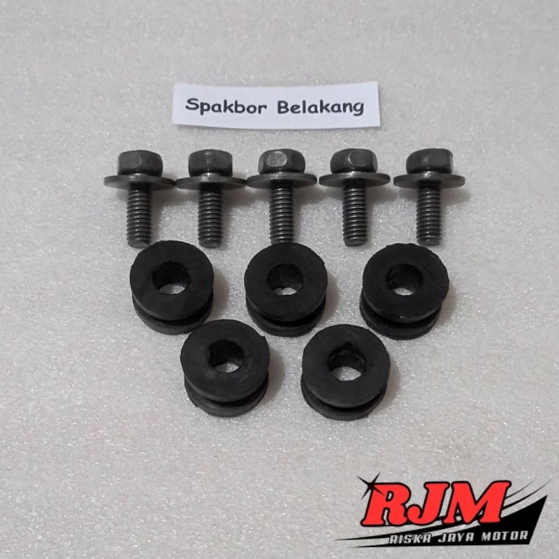 Baut Full Set Cover Bodi Body Spakbor Belakang Yamaha Sigma 2 Tak 2T