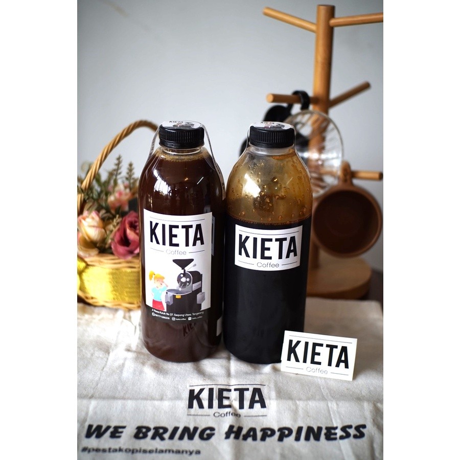 

Kieta Roastery - Paket Espresso Cair / Konsentrat 1 Liter + Gula Aren 1 Liter
