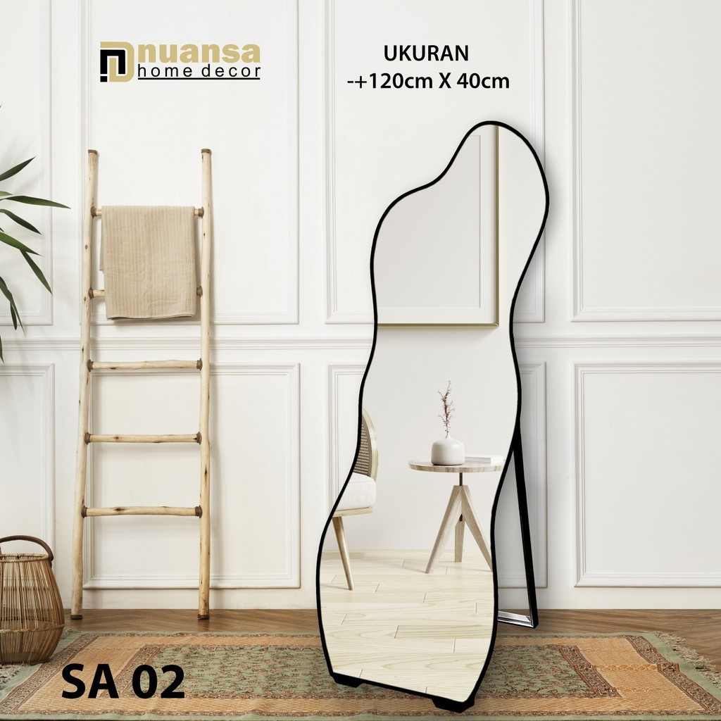 CERMIN STANDING AESTHETIC - AESTHETIC MIRROR - STANDING MIRROR AESTHETIC