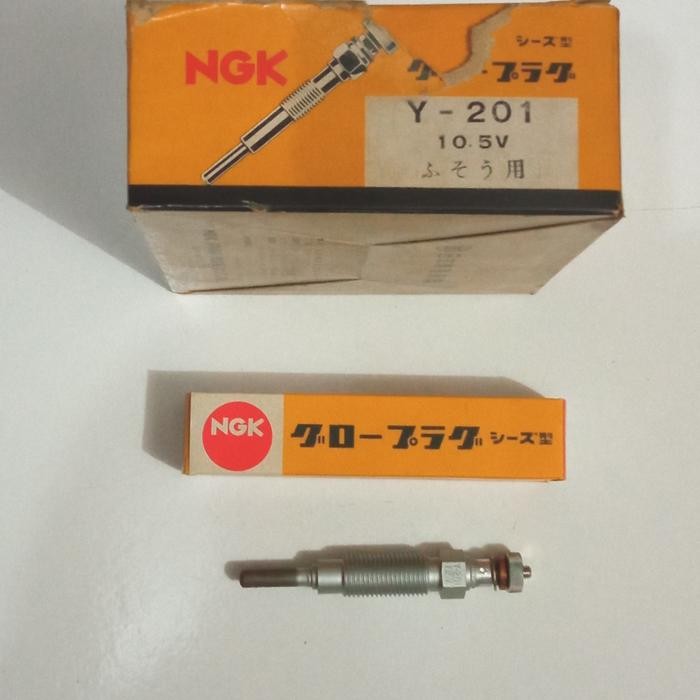Busi Pemanas / Glow Plug Mitsubishi Fuso Canter 4DR1 4DR5 - NGK Y201
