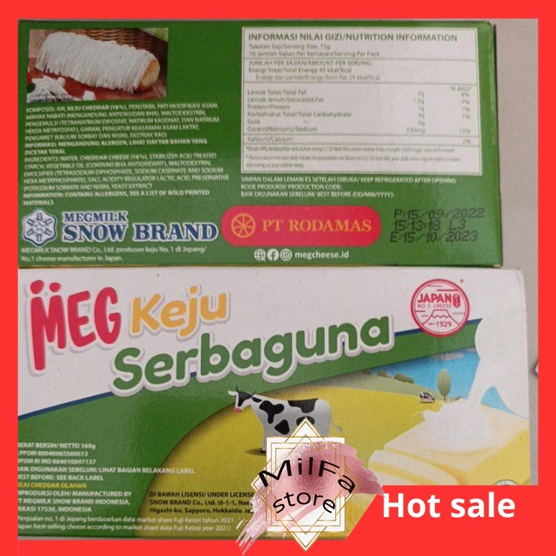 

MF1003 MEG Keju serbaguna 160g