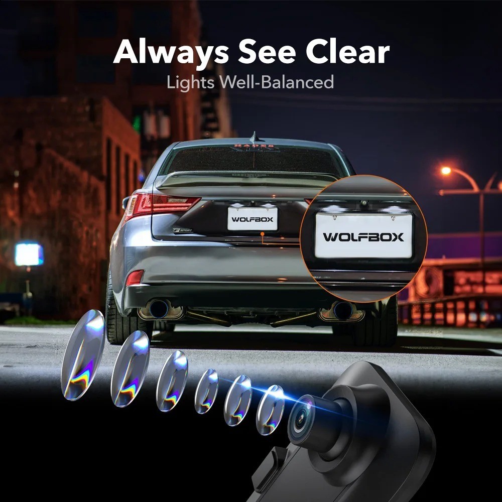 TERLARIS 【Lokal Stok】Xiaomi Dashcam Mobil WIFI GPS 4K DVR Car Camera 10'' IPS Touch Kamera Screen Da