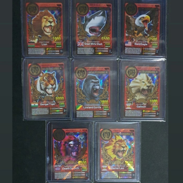 Animal Kaiser Gold Champion Full Set
