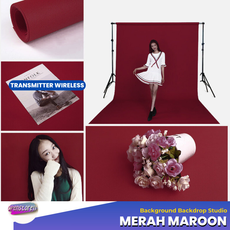 Background Kain Green Screen 3 m for Foto Studio Video Greenscreen 100 GsmCO