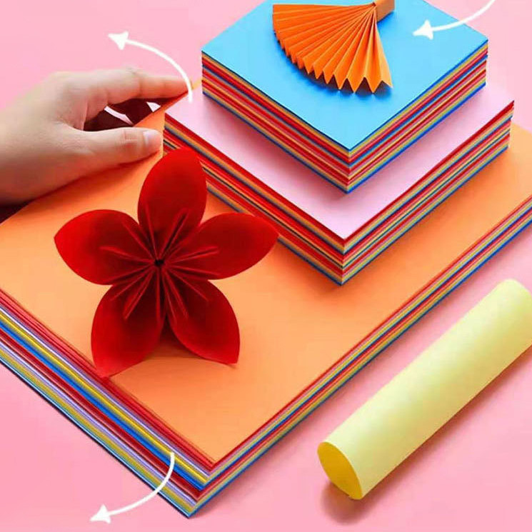 

ORIGAMI BOLAK BALIK / KERTAS ORIGAMI POLOS / KERTAS ORIGAMI BERBAGAI WARNA PASTEL DENGAN BERBAGAI MACAM UKURAN ISI 100 LEMBAR