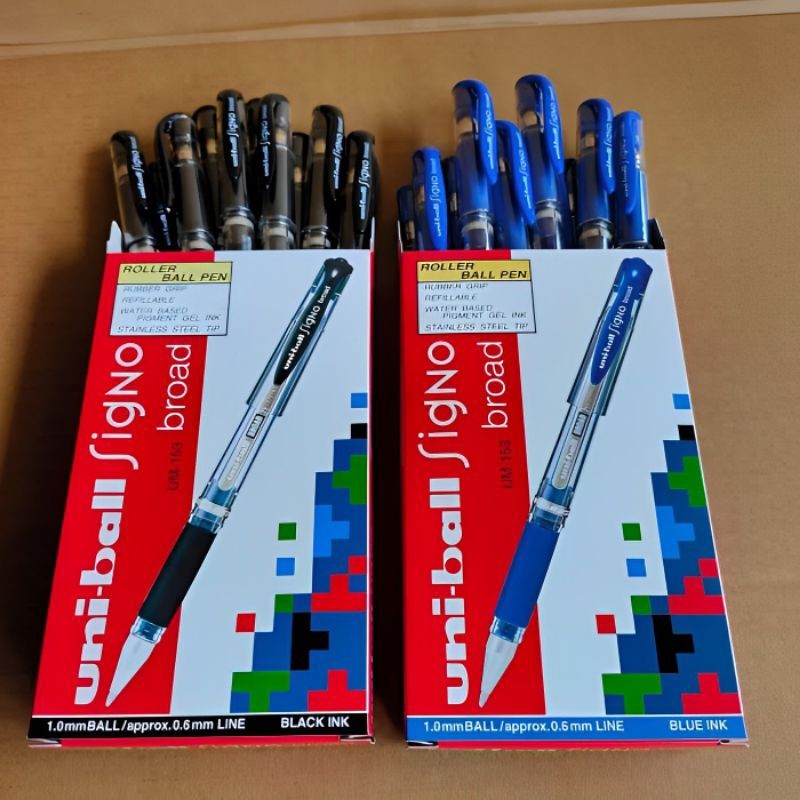 

PULPEN UNIBALL SIGNO 1.0mm UM-153 (1PAK/12PCS) NEW