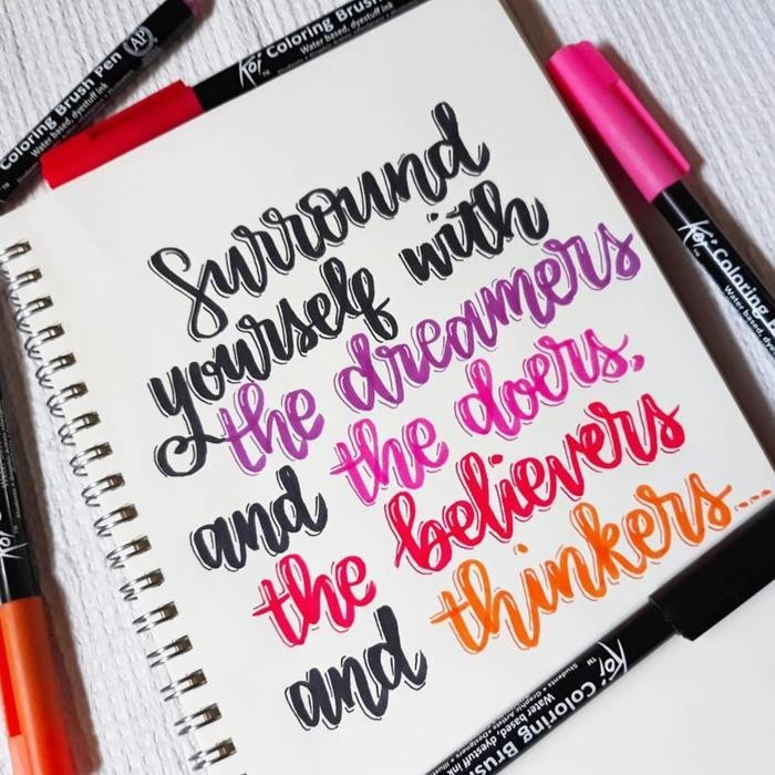 

Promo Brush Pen Sakura Koi Coloring Brush Pen Set 6 Pena Kuas Warna - CANDY Terlaris