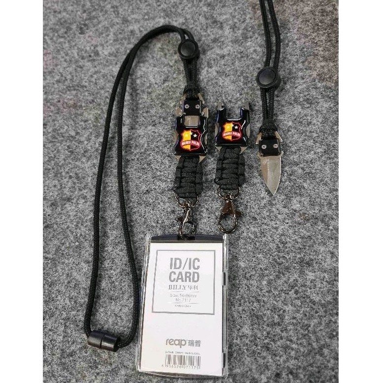 

lanyard tactical MABES POLRI lanyard plus cover mika
