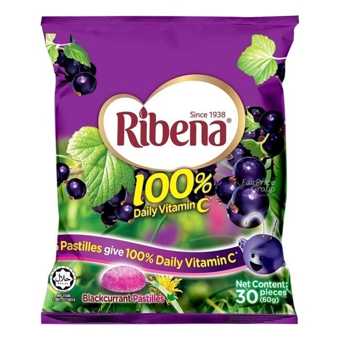 

RIBENA Blackcurrant Pastilles isi 30pcs