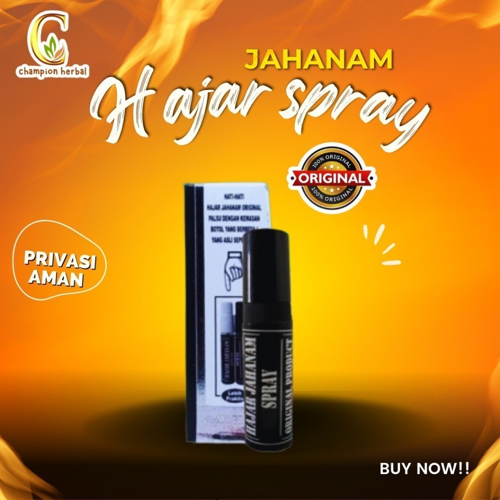 Hajar-Jahanam Spray Original ASLI