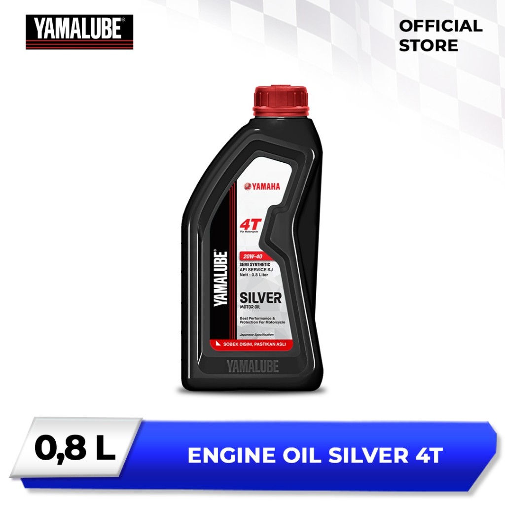 Oli Motor Yamalube Engine Oil Silver 800ml