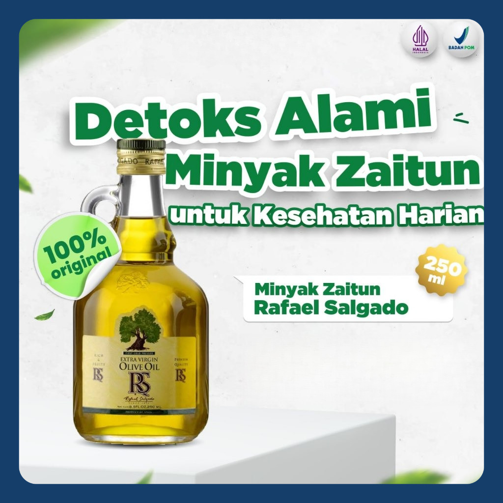 

RS RAFAEL SALGADO - Minyak Zaitun Extra Virgin Olive Oil 250ml