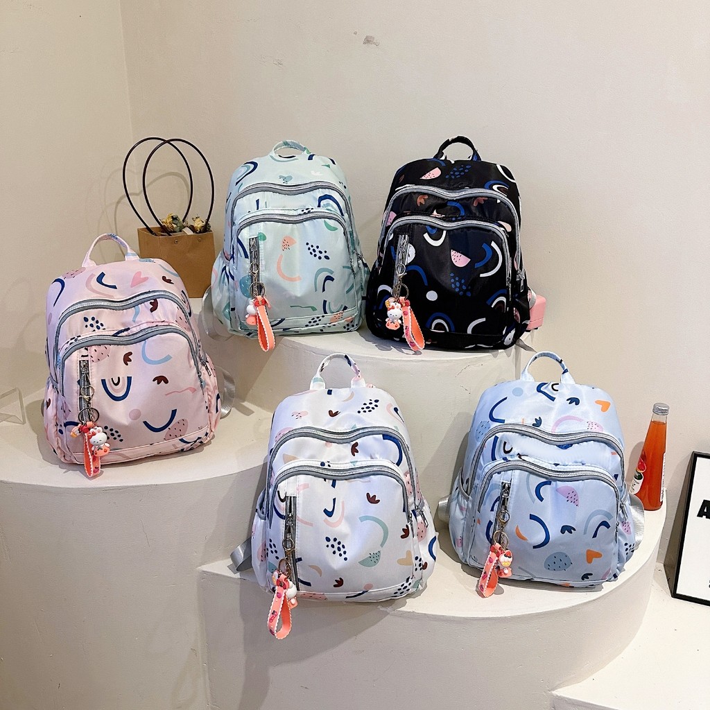 Tas Ransel Wanita Fashion Free Gantungan 8452A kekinian