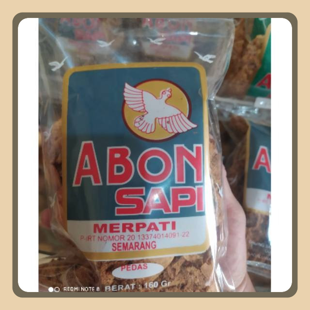 

Abon Sapi Crispy Merpati