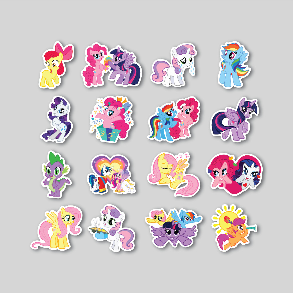 

Sticker Pack My Little Pony | Sticker Tumbler | Stiker Laptop Koper Helm